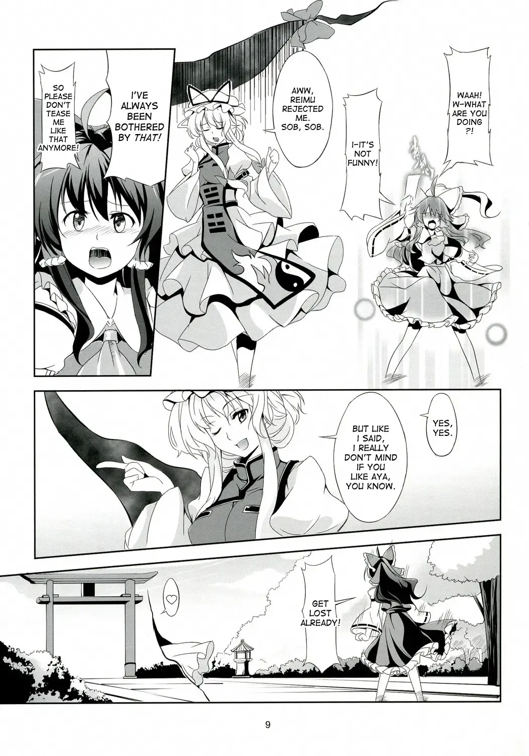 [Windart] Touhou Koiiro Monogatari - AyaMu - Fhentai - Page 10