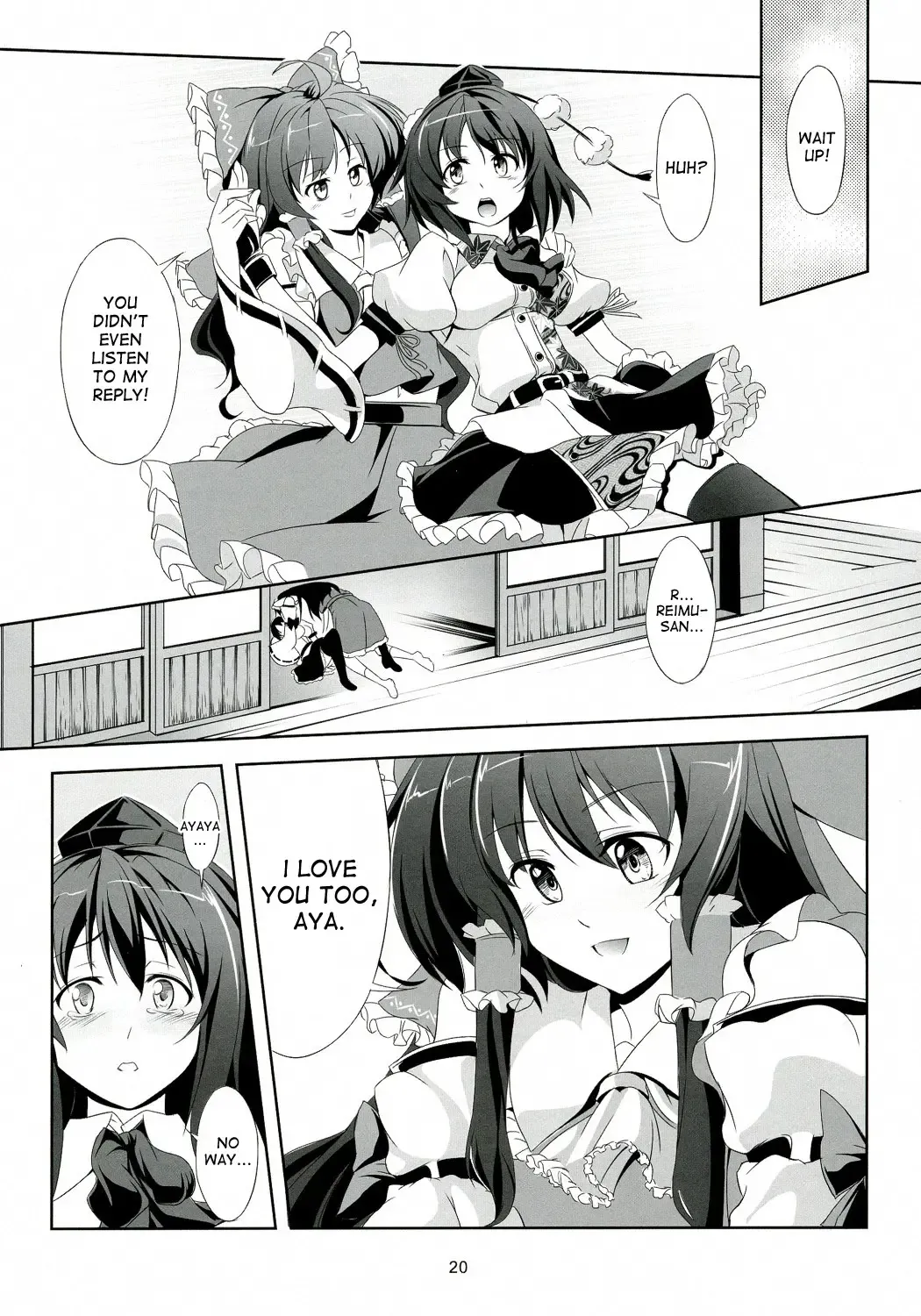 [Windart] Touhou Koiiro Monogatari - AyaMu - Fhentai - Page 21