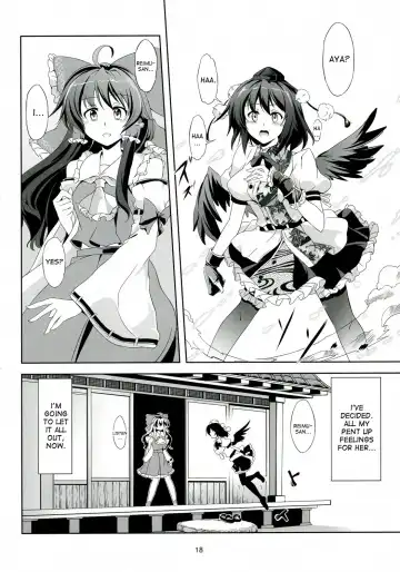 [Windart] Touhou Koiiro Monogatari - AyaMu - Fhentai - Page 19