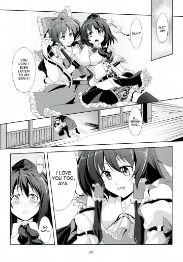 [Windart] Touhou Koiiro Monogatari - AyaMu - Fhentai - Page 21