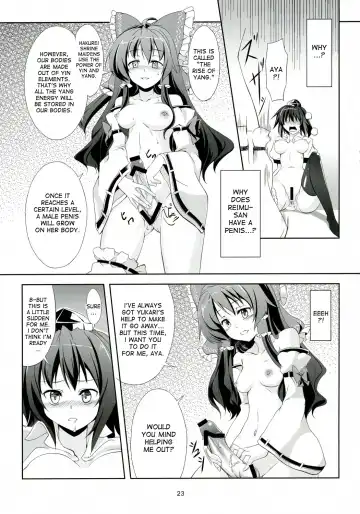 [Windart] Touhou Koiiro Monogatari - AyaMu - Fhentai - Page 24