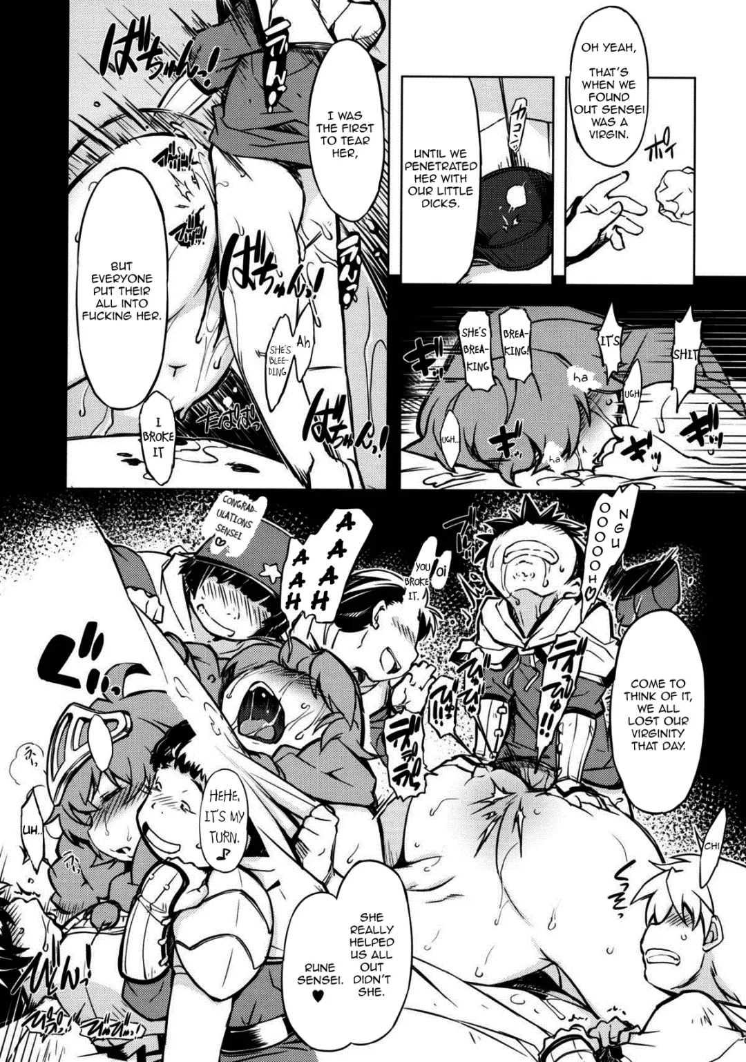 [Mil] Onemuri Rune Sensei Fhentai - Page 8