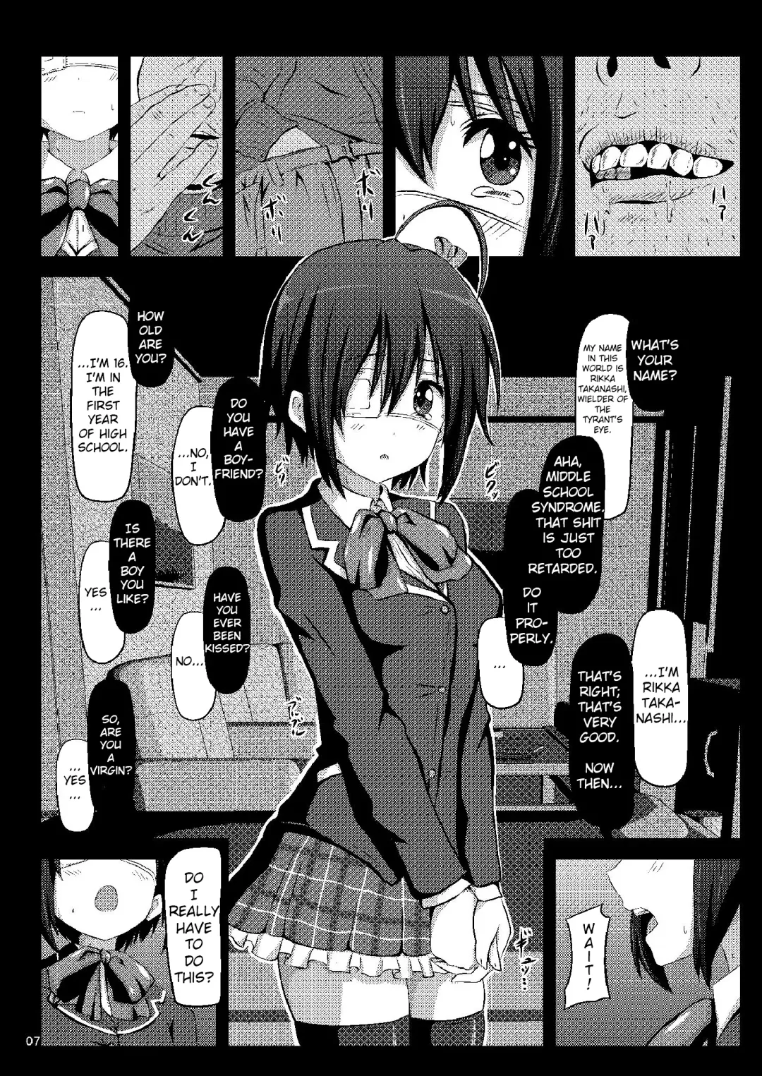 [Zasan] Takanashi Rikka wa Dorei-chan | A Slave-chan Called Rikka Fhentai - Page 6