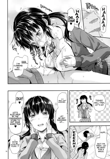 [Yuzuki N Dash] Imouto Lip Mayu no Fuyuyasumi Hen Fhentai - Page 16