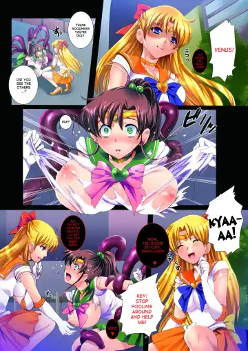 [Modaetei Anetarou - Modaetei Imojirou] Sailor Senshi to Sennou Shokushu | Sailor Scouts and The Brainwashing Tentacle Fhentai - Page 5