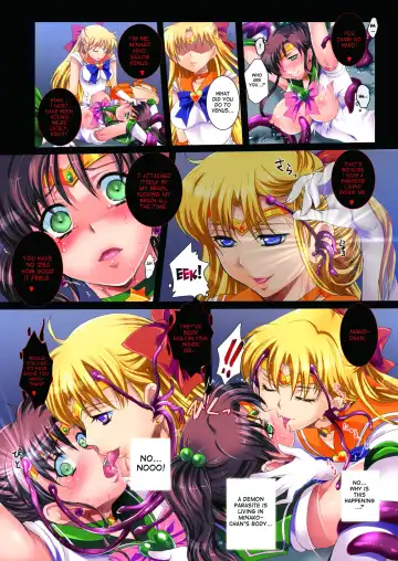 [Modaetei Anetarou - Modaetei Imojirou] Sailor Senshi to Sennou Shokushu | Sailor Scouts and The Brainwashing Tentacle Fhentai - Page 8