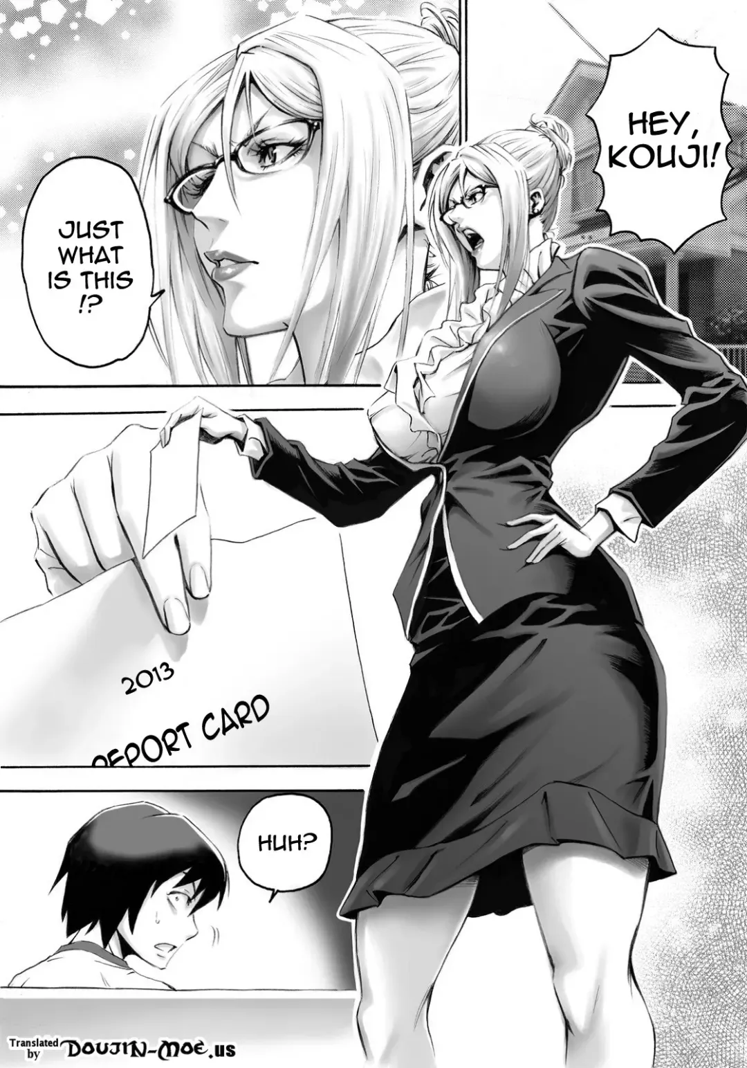 [Daigo] S-kke Mama no Kibishii Kozukuri Seikyouiku | Sadistic Mother's Harsh Baby-Making Sex Education Fhentai - Page 2