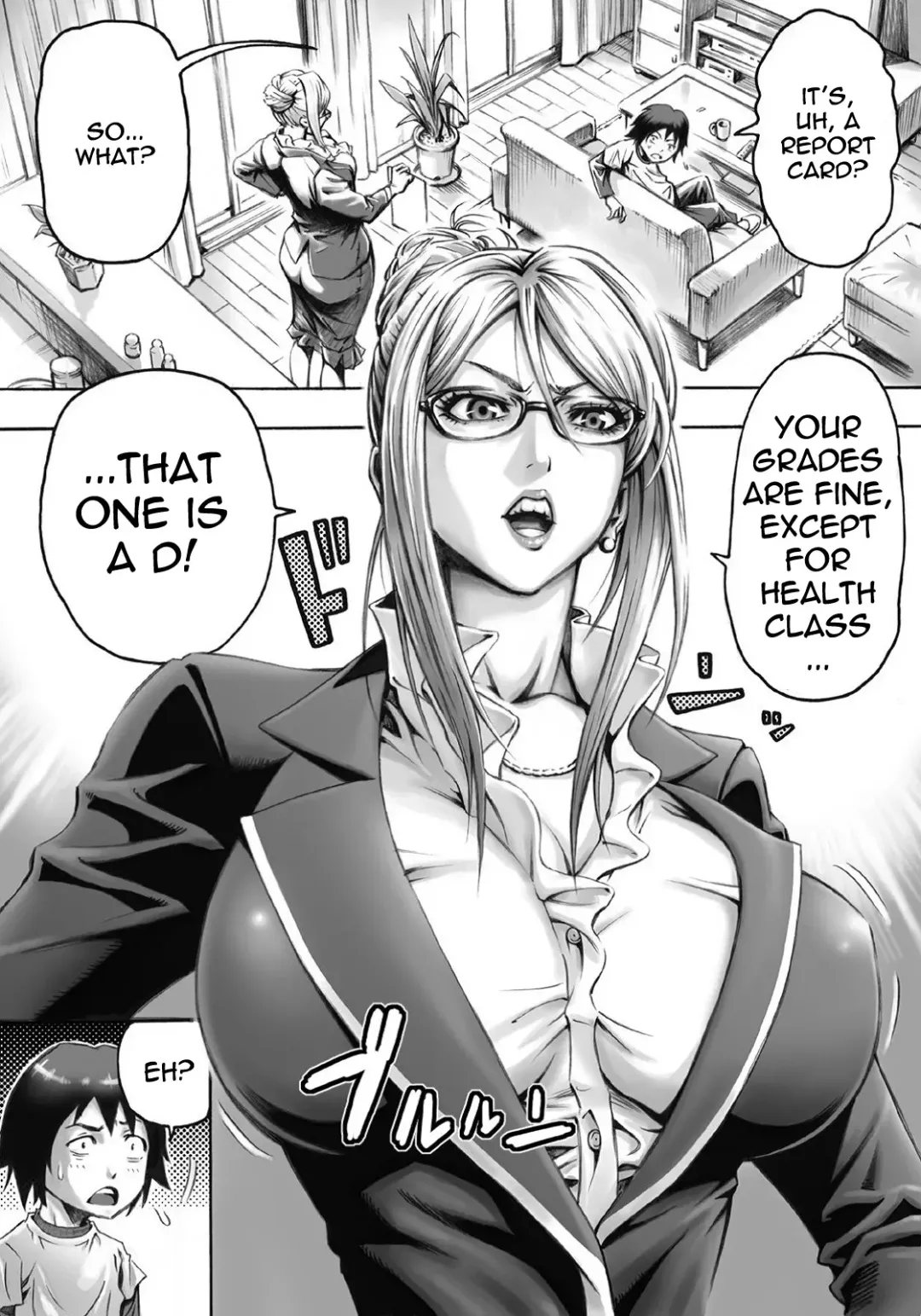 [Daigo] S-kke Mama no Kibishii Kozukuri Seikyouiku | Sadistic Mother's Harsh Baby-Making Sex Education Fhentai - Page 3