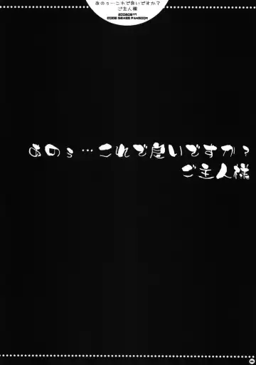 [Araiguma] Anou... korede ii desu ka? Goshujin-sama Fhentai - Page 25