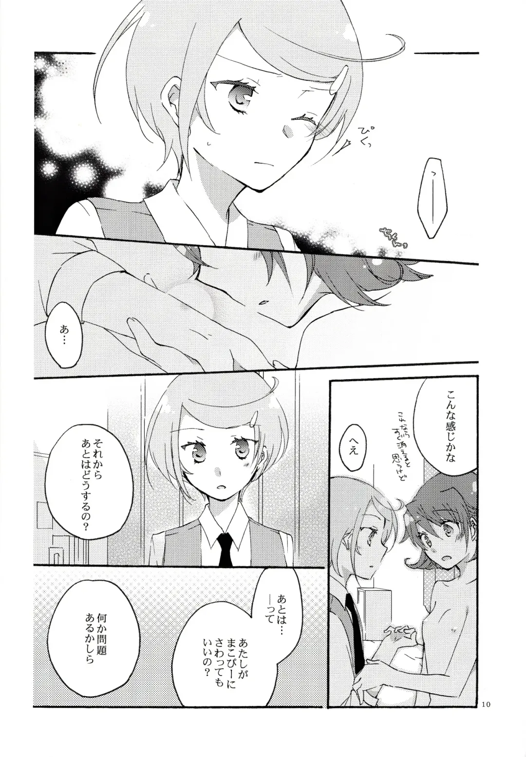 [Hiroto - Sekihara] Ai no Mikiri Hassha Fhentai - Page 9