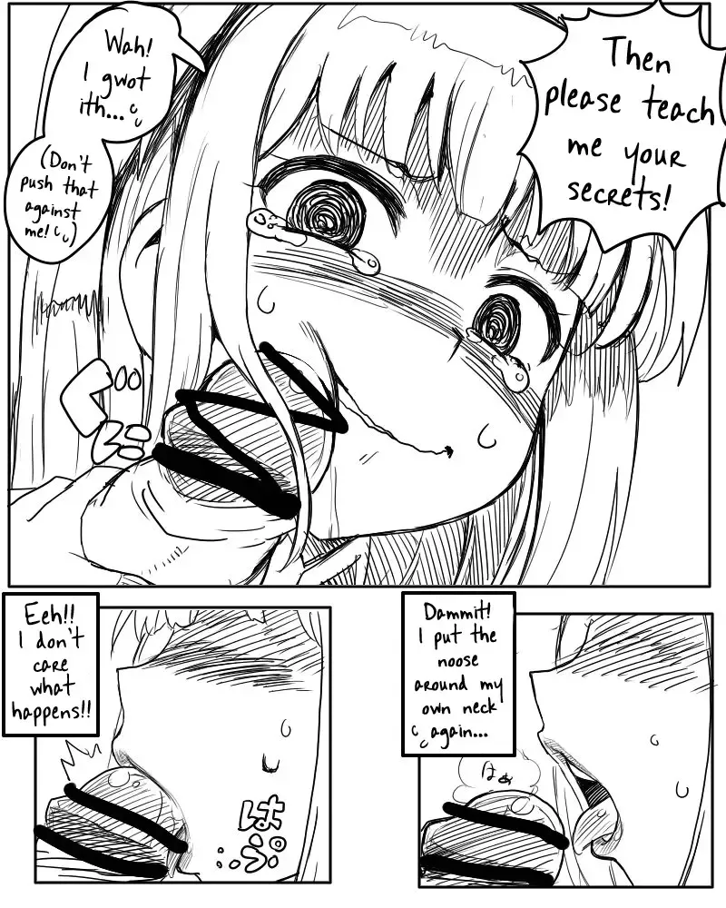 [Kitsune Tsuki] Chinpo Shaburi no Renai Kenkyuu | Dick-Sucking Love Study Fhentai - Page 3