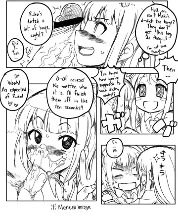 [Kitsune Tsuki] Chinpo Shaburi no Renai Kenkyuu | Dick-Sucking Love Study Fhentai - Page 2