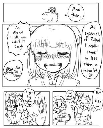 [Kitsune Tsuki] Chinpo Shaburi no Renai Kenkyuu | Dick-Sucking Love Study Fhentai - Page 8