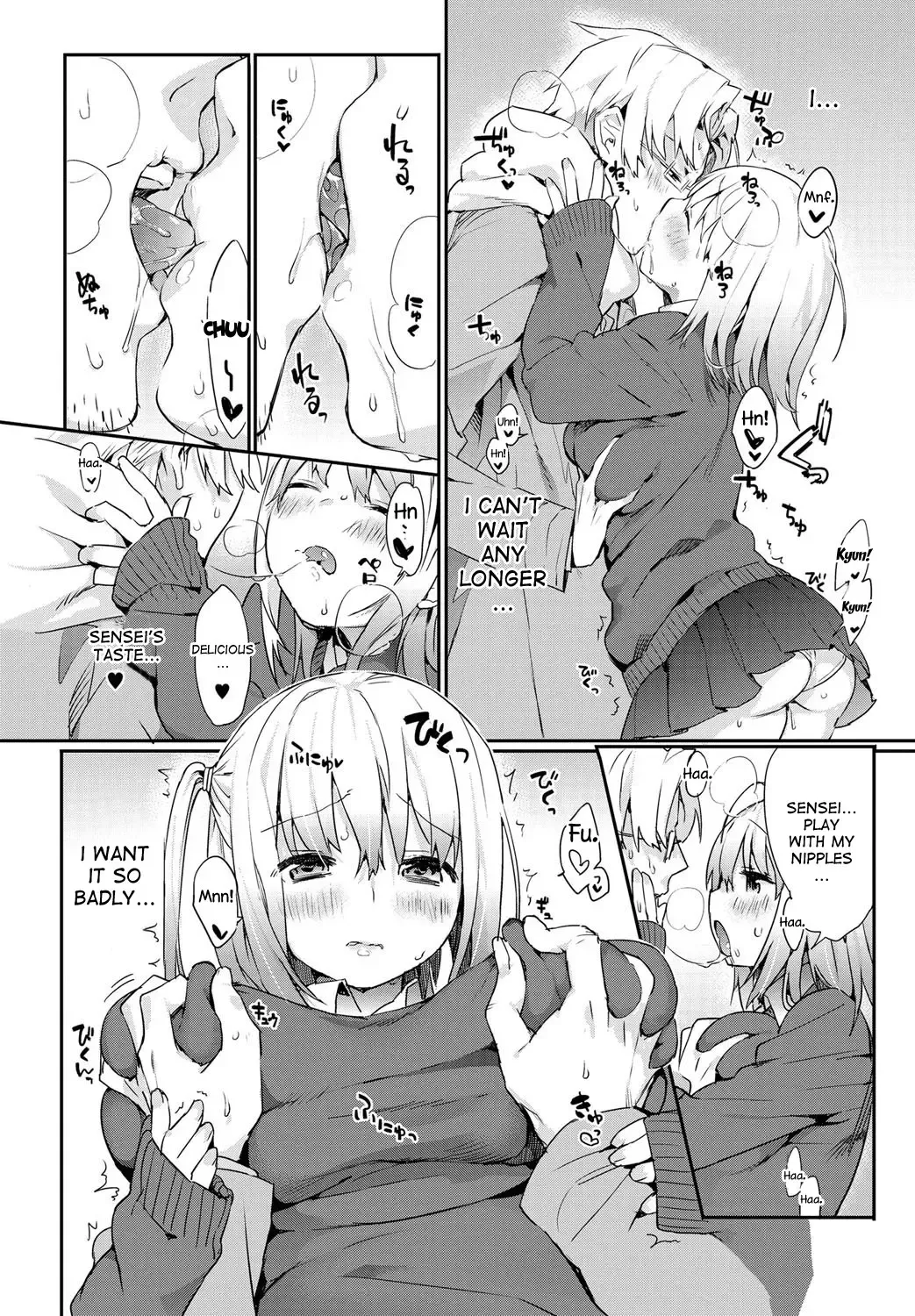 [Thikiso Takeda] Kocchi Muite! Sensei | Teacher, Please Look At Me! Fhentai - Page 12