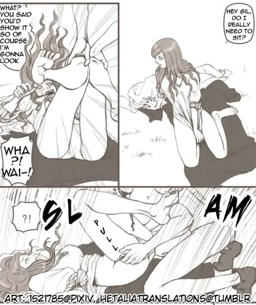 NSFW Prussia x Hungary Doujin by Hetalia Translations Fhentai - Page 14