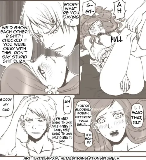 NSFW Prussia x Hungary Doujin by Hetalia Translations Fhentai - Page 15