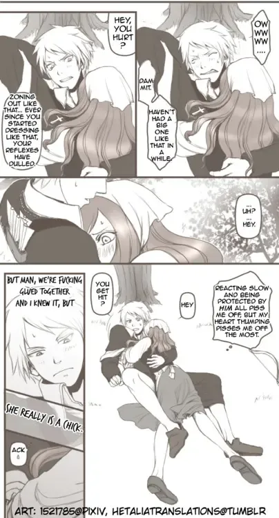 NSFW Prussia x Hungary Doujin by Hetalia Translations Fhentai - Page 3