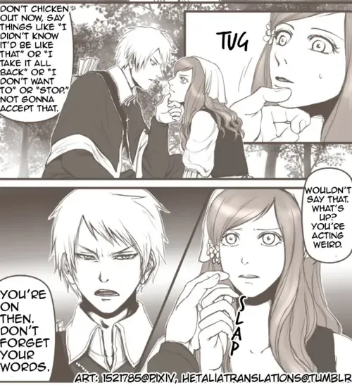 NSFW Prussia x Hungary Doujin by Hetalia Translations Fhentai - Page 9