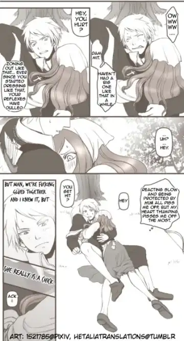 NSFW Prussia x Hungary Doujin by Hetalia Translations Fhentai - Page 3