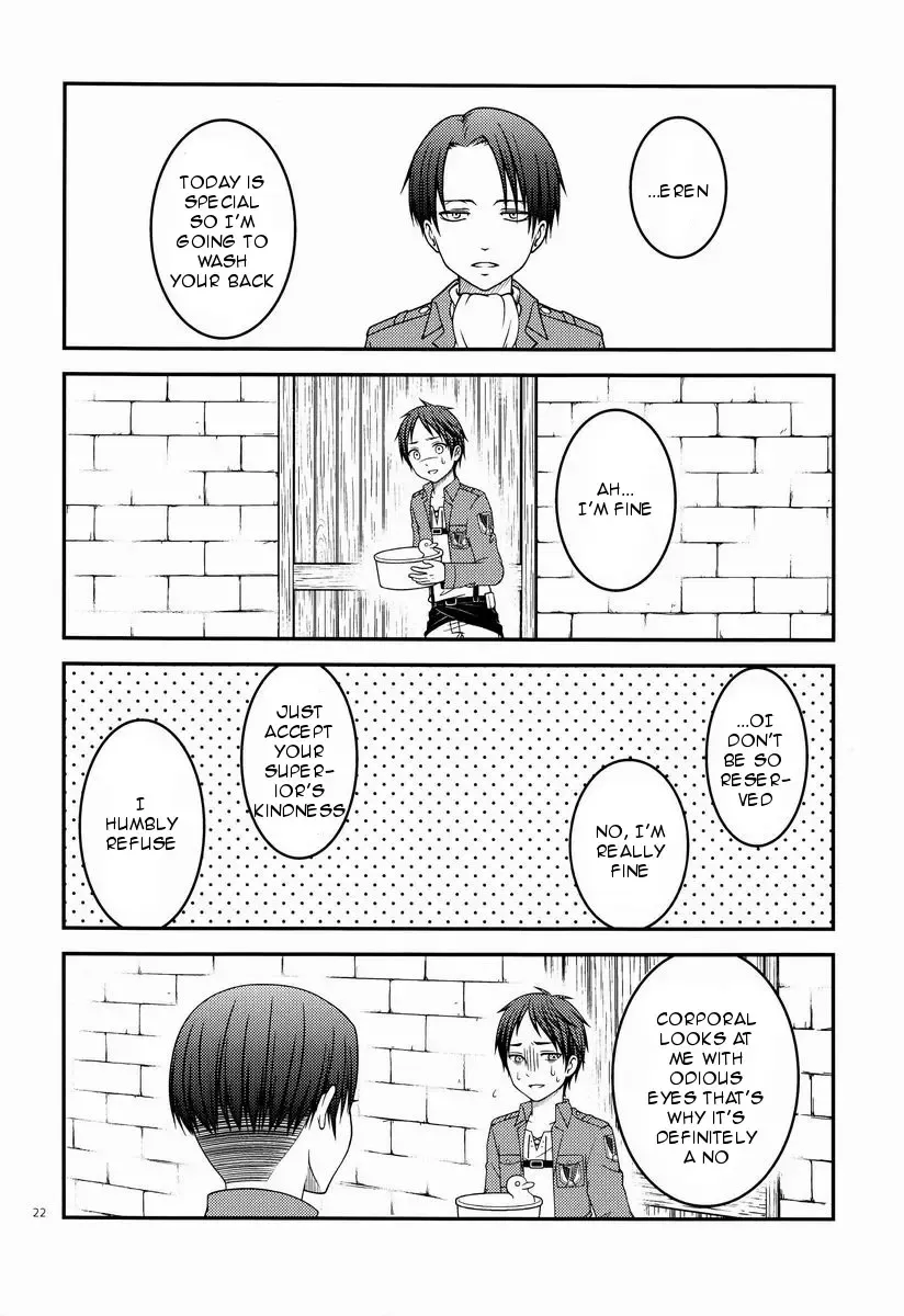 [Maza] Baka Ie. Ore wa Motomoto Kekkou Eren ni Yasahii... | Call It Stupid. I'm Only Gentle to Eren Naturally... Fhentai - Page 21