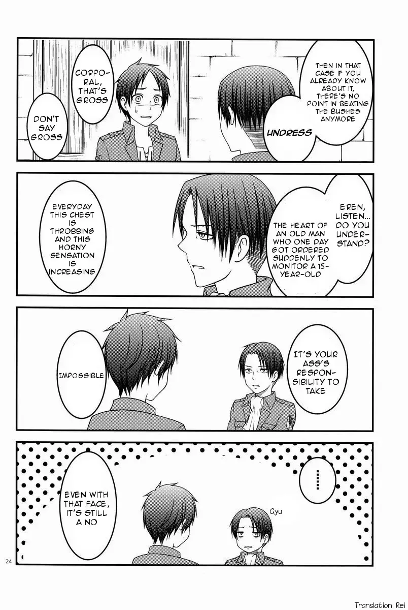 [Maza] Baka Ie. Ore wa Motomoto Kekkou Eren ni Yasahii... | Call It Stupid. I'm Only Gentle to Eren Naturally... Fhentai - Page 23
