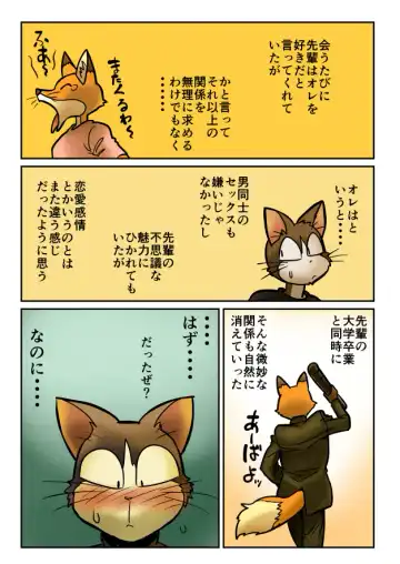 [Maririn] キツネ×ネコ・ゲイ漫画 Fhentai - Page 36