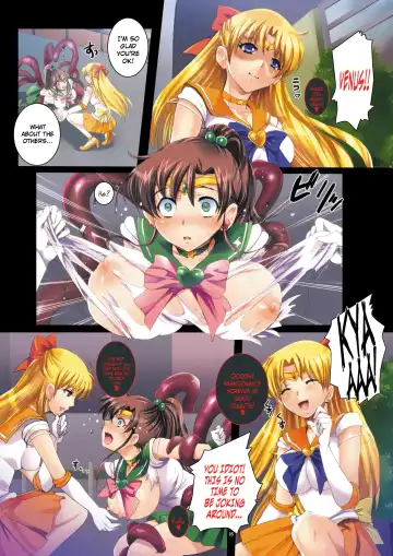 [Modaetei Anetarou - Modaetei Imojirou] Sailor Senshi to Sennou Shokushu | Sailor Scouts and The Brainwashing Tentacle Fhentai - Page 5