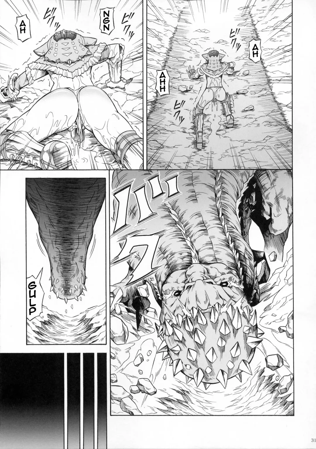 [Makari Tohru] Solo Hunter no Seitai 3 Fhentai - Page 30