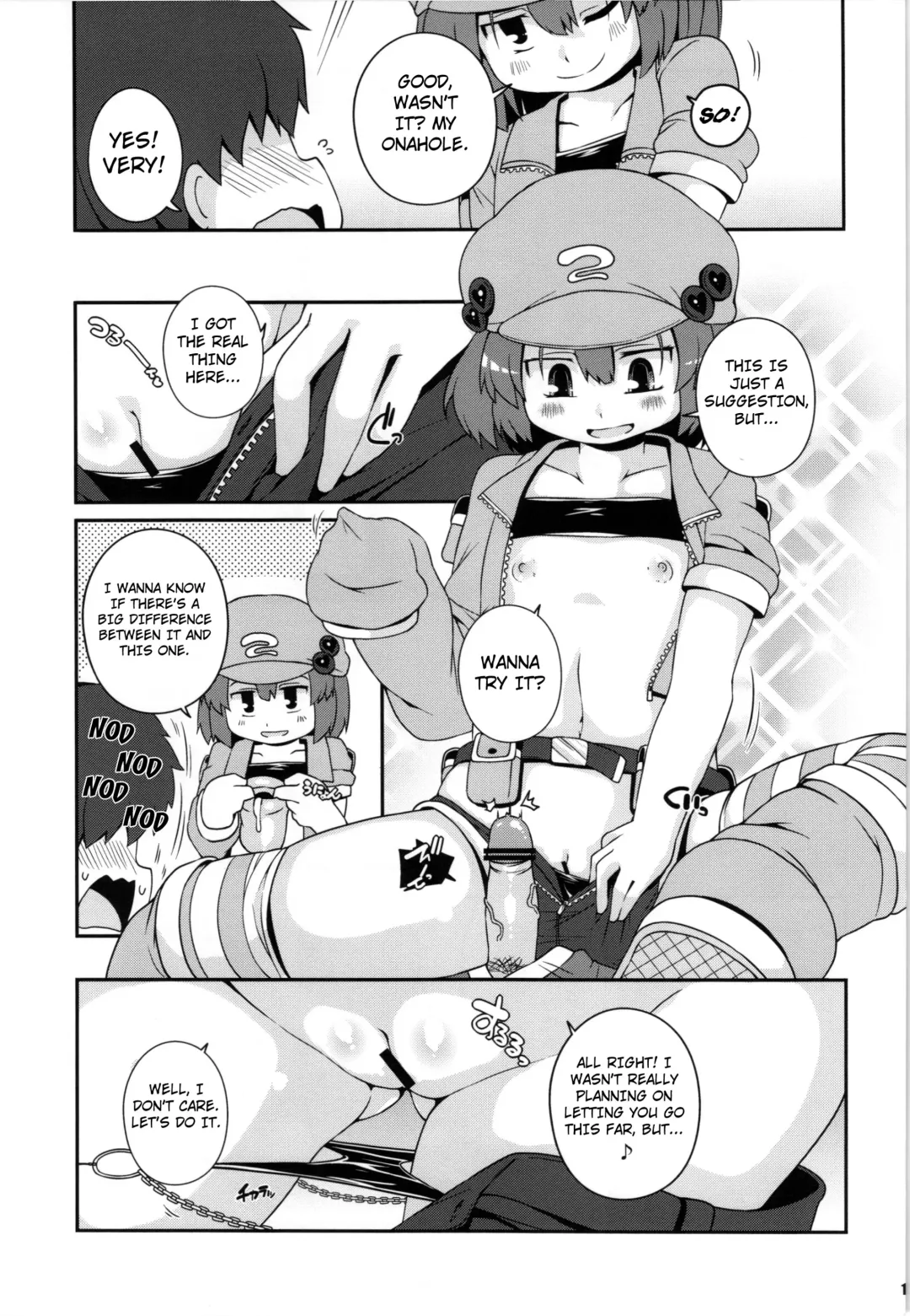 [Sugiura Sen] Akusei Kawashiro Nitori-san | Licentious Kawashiro Nitori-san Fhentai - Page 10