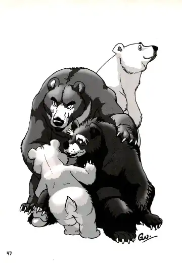 Kuma Bon Ni -BURLY BEARS- Fhentai - Page 46