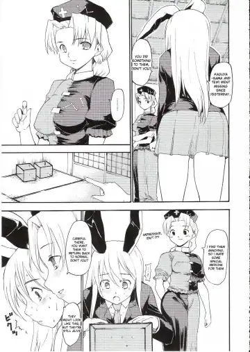 [Fujiwara Shunichi] Touhou Ukiyo Emaki - Yagokoro Eirin Fhentai - Page 12