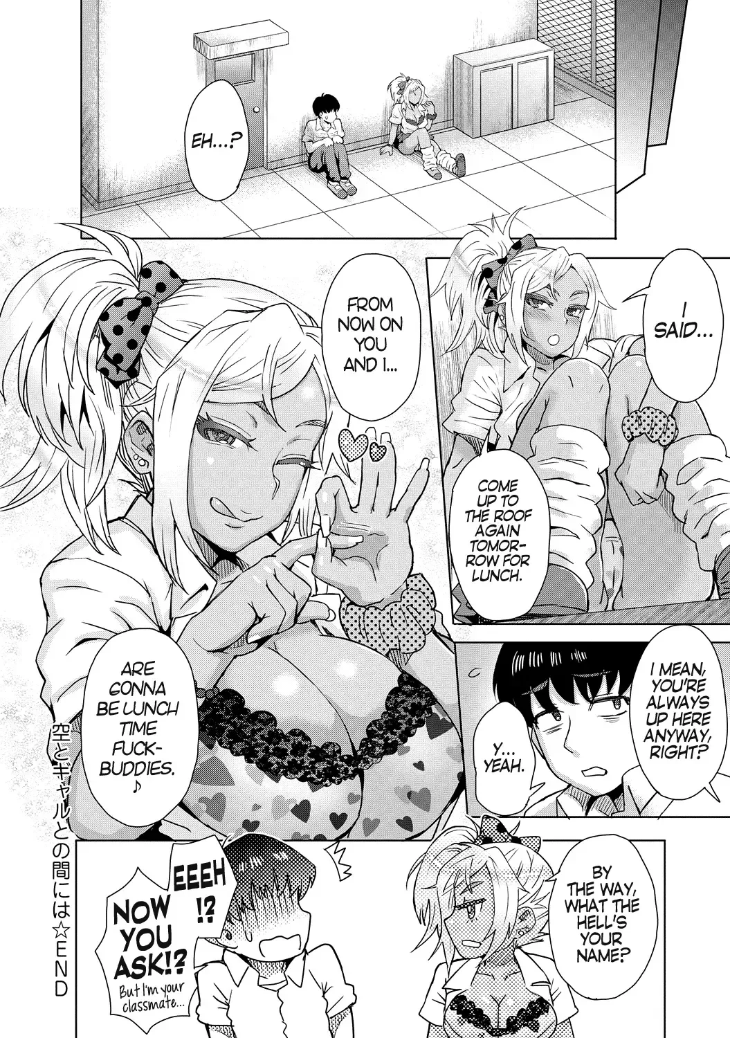 [Itou Eight] Sora to Gyaru no Aida ni ha | Between the Sky and The Gal Fhentai - Page 20