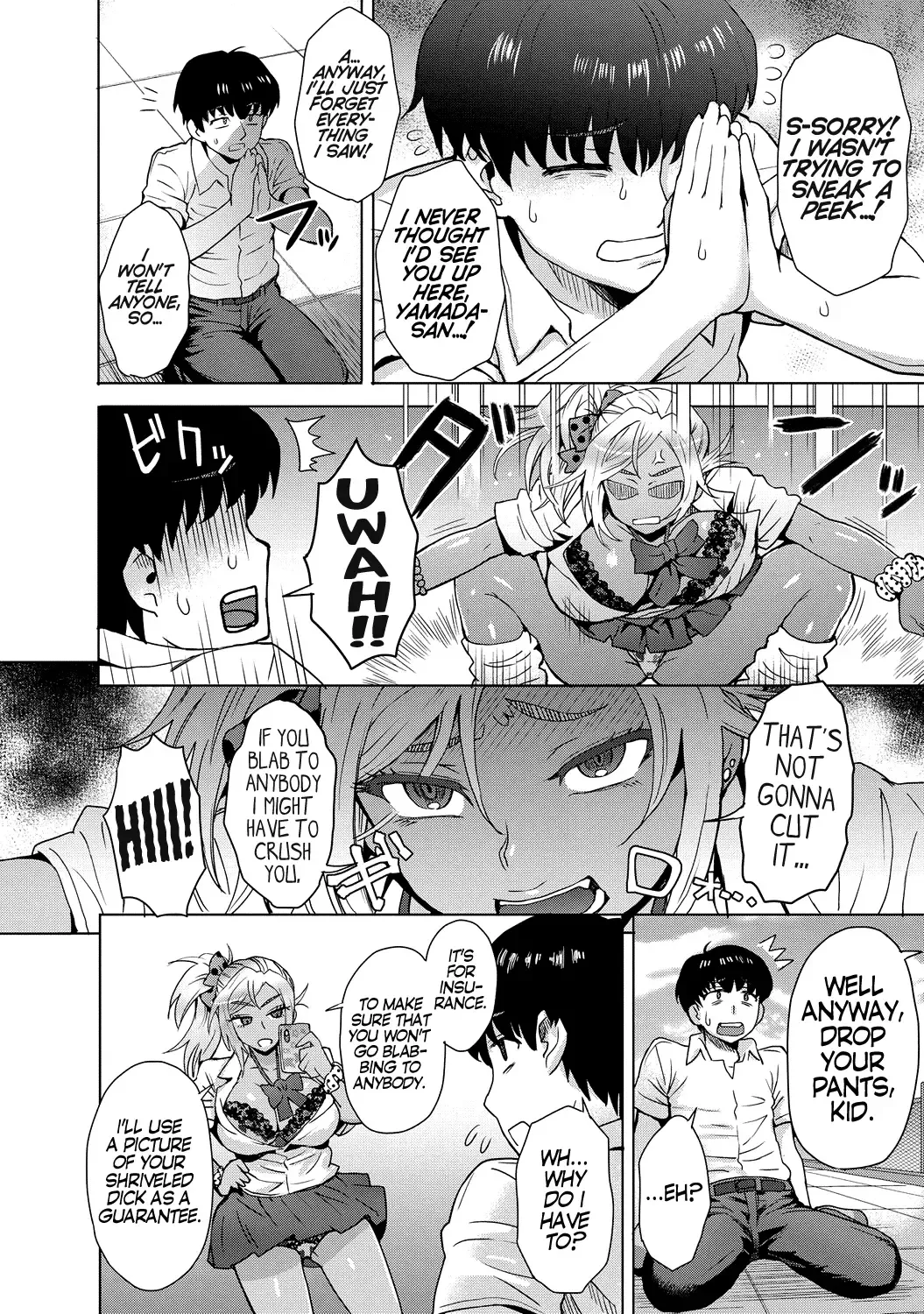 [Itou Eight] Sora to Gyaru no Aida ni ha | Between the Sky and The Gal Fhentai - Page 4