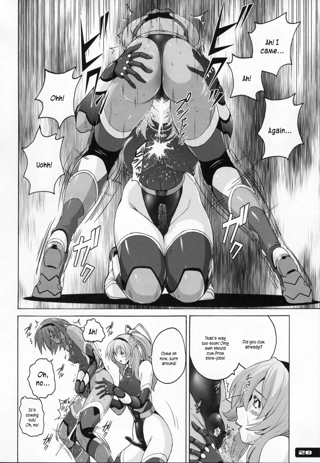 [Murasaki Nyaa] Pitapita Kyouei Mizugi Senshi Fhentai - Page 26
