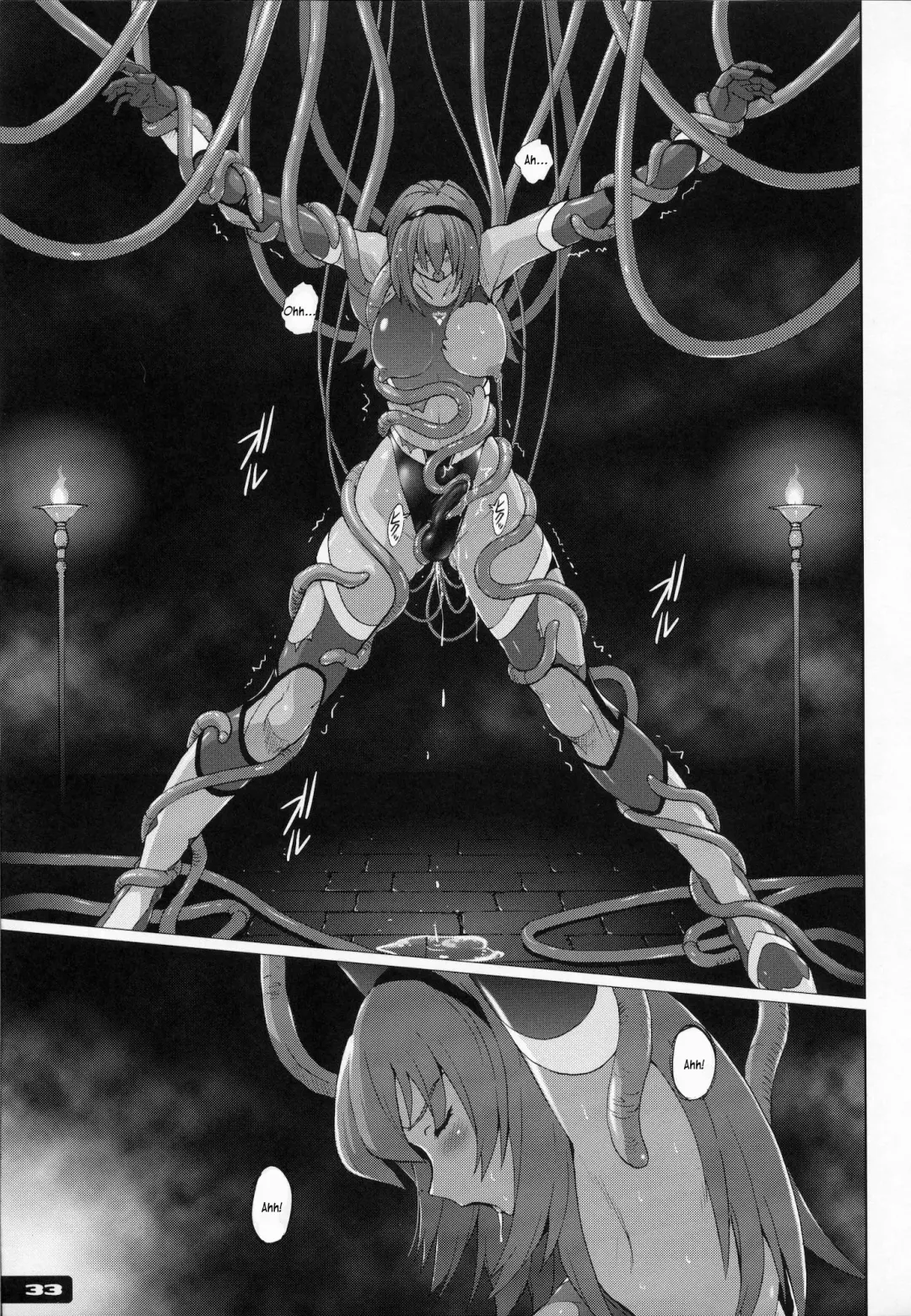 [Murasaki Nyaa] Pitapita Kyouei Mizugi Senshi Fhentai - Page 31