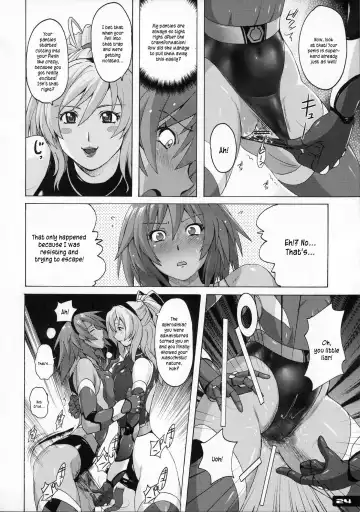 [Murasaki Nyaa] Pitapita Kyouei Mizugi Senshi Fhentai - Page 22