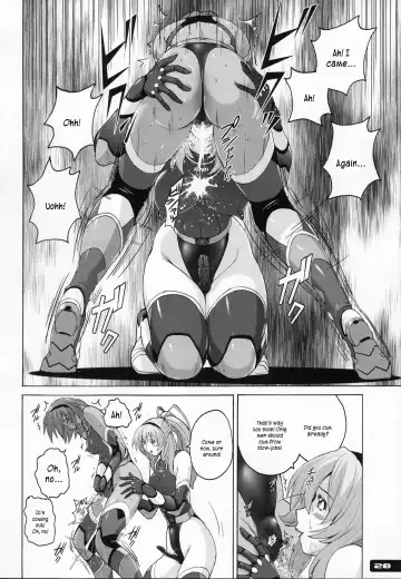 [Murasaki Nyaa] Pitapita Kyouei Mizugi Senshi Fhentai - Page 26
