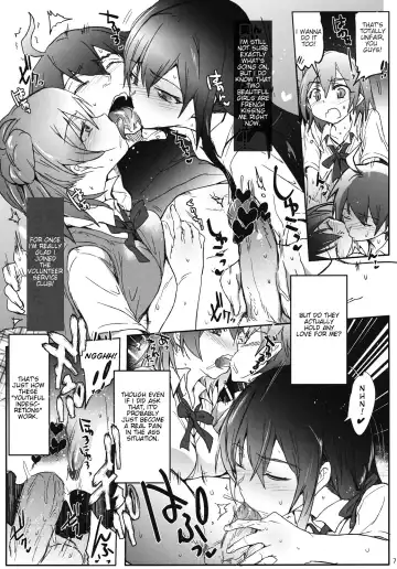 [Higata Akatsuki] Houshi-bu no Seiteki na Katsudou. | The Volunteer Service Club's Sexual Activites Fhentai - Page 6