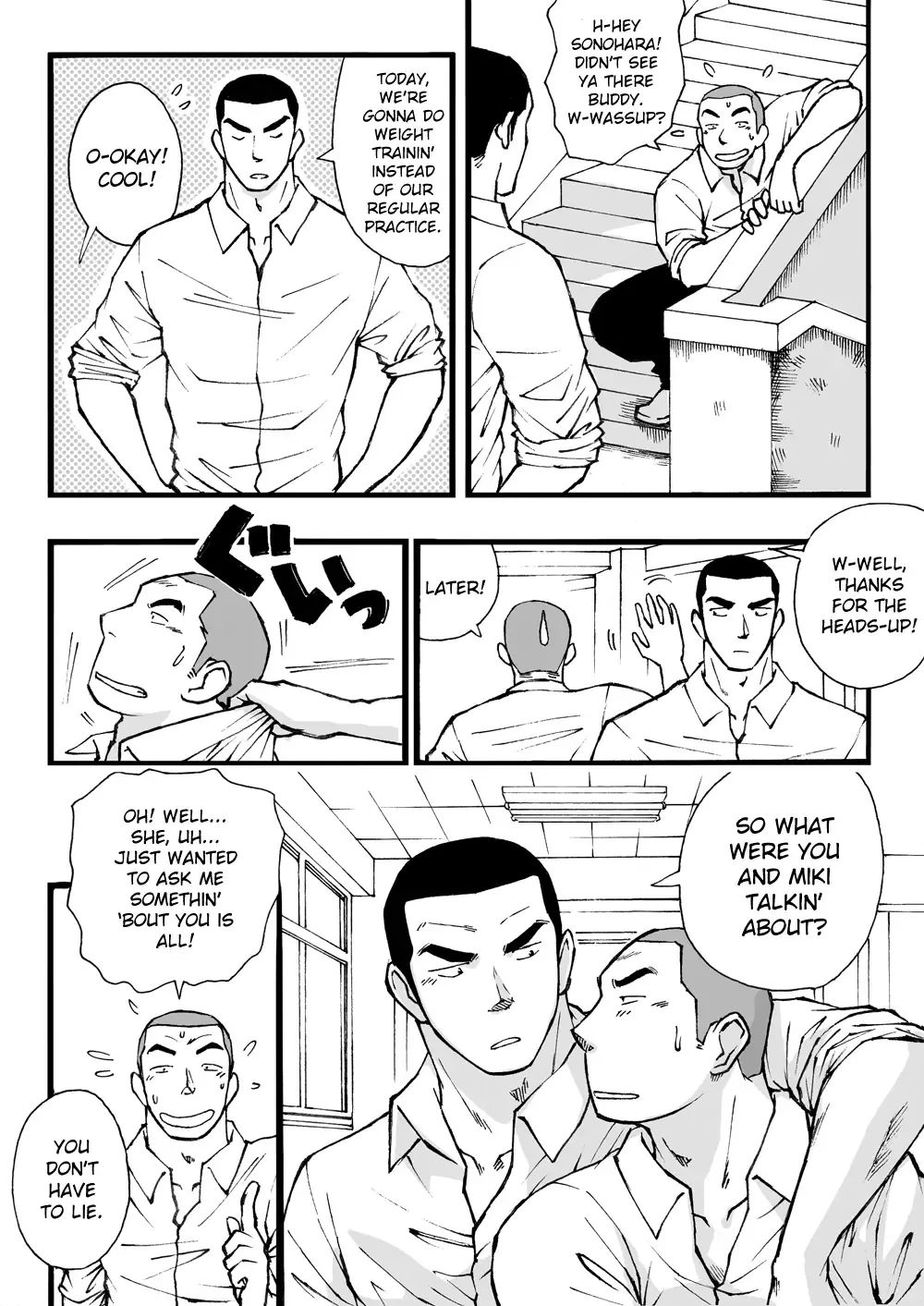 Motemote Yakyuubu Otoko [Zenpen] | Popular Baseball Club Boys Fhentai - Page 33