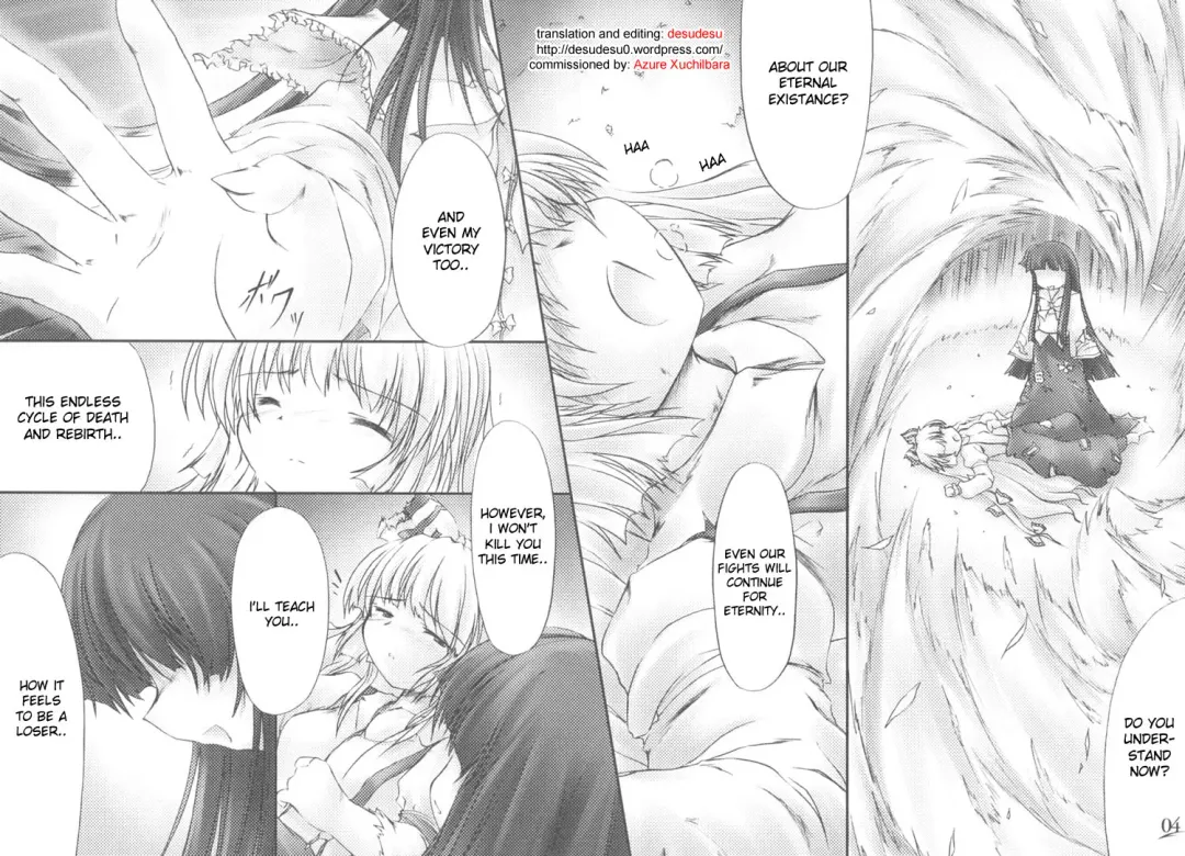 [Enu Kei] Yuugen no Shigure, Eien no Hari. | Drizzle of Mystery, Beam of Eternity Fhentai - Page 3