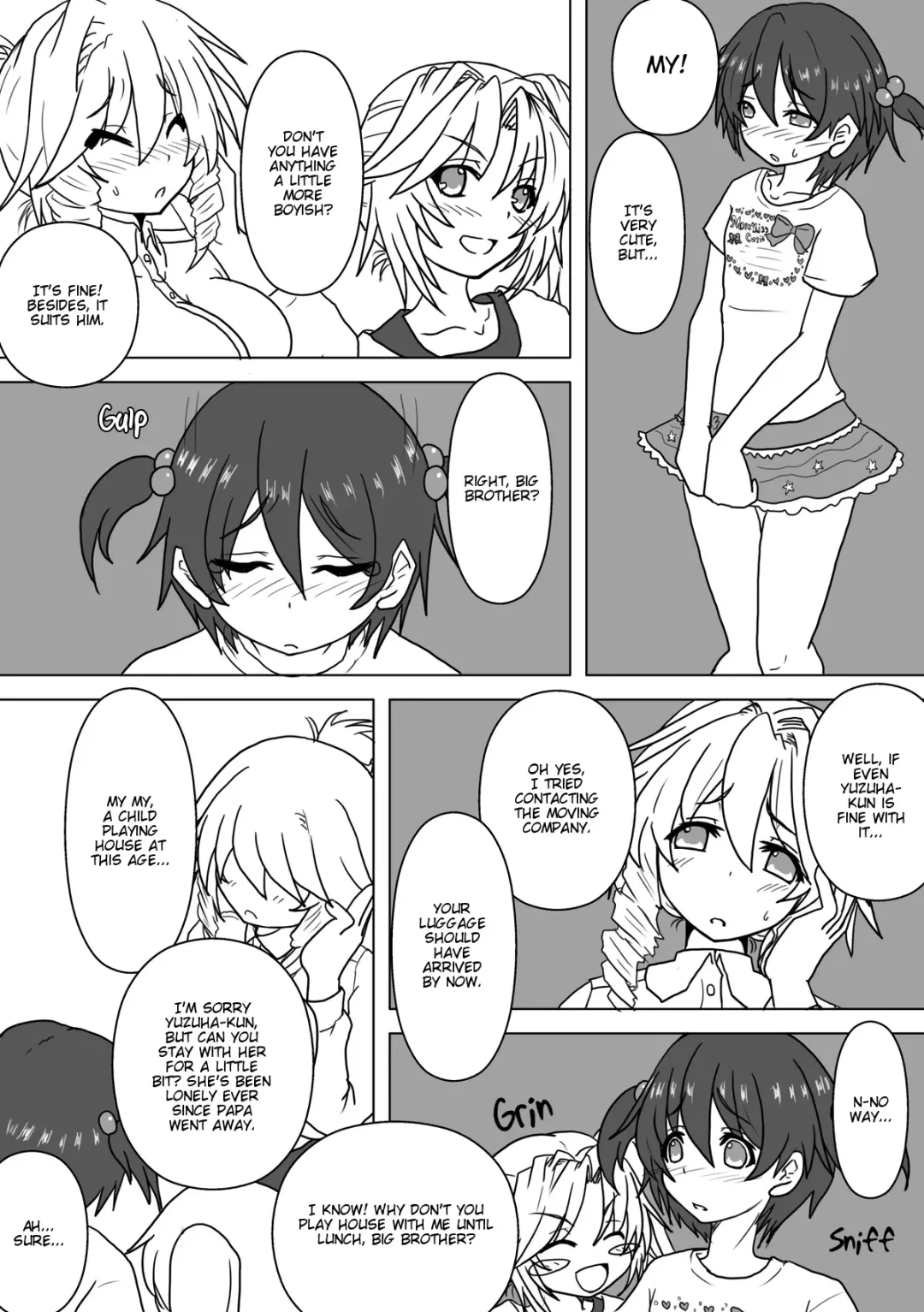 Mei to Omutsu to Imouto ni Sareta Boku | My Niece, Diaper, and I Became a Little Sister Fhentai - Page 10