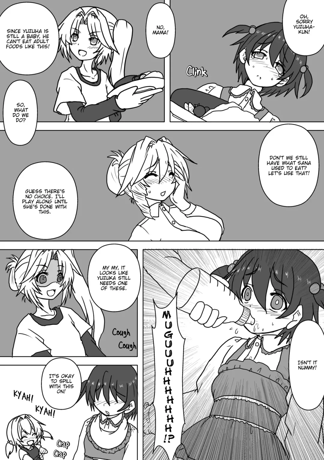 Mei to Omutsu to Imouto ni Sareta Boku | My Niece, Diaper, and I Became a Little Sister Fhentai - Page 16