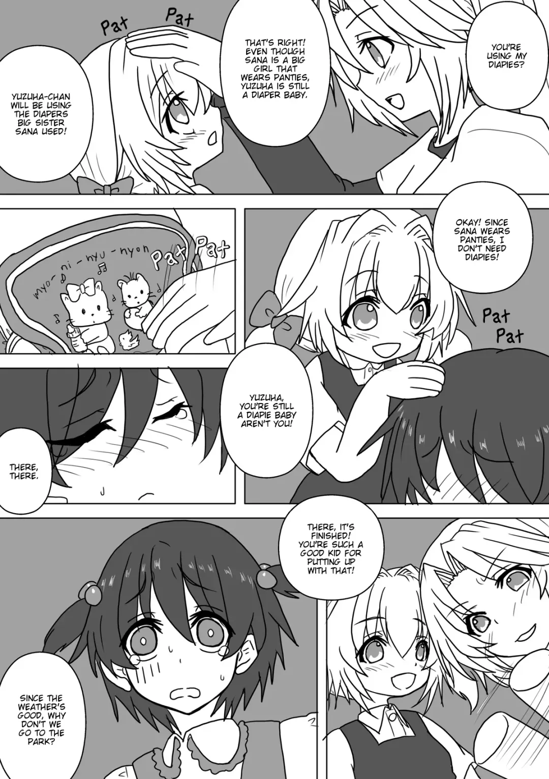 Mei to Omutsu to Imouto ni Sareta Boku | My Niece, Diaper, and I Became a Little Sister Fhentai - Page 20