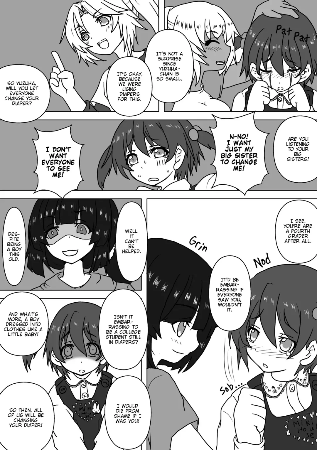 Mei to Omutsu to Imouto ni Sareta Boku | My Niece, Diaper, and I Became a Little Sister Fhentai - Page 24