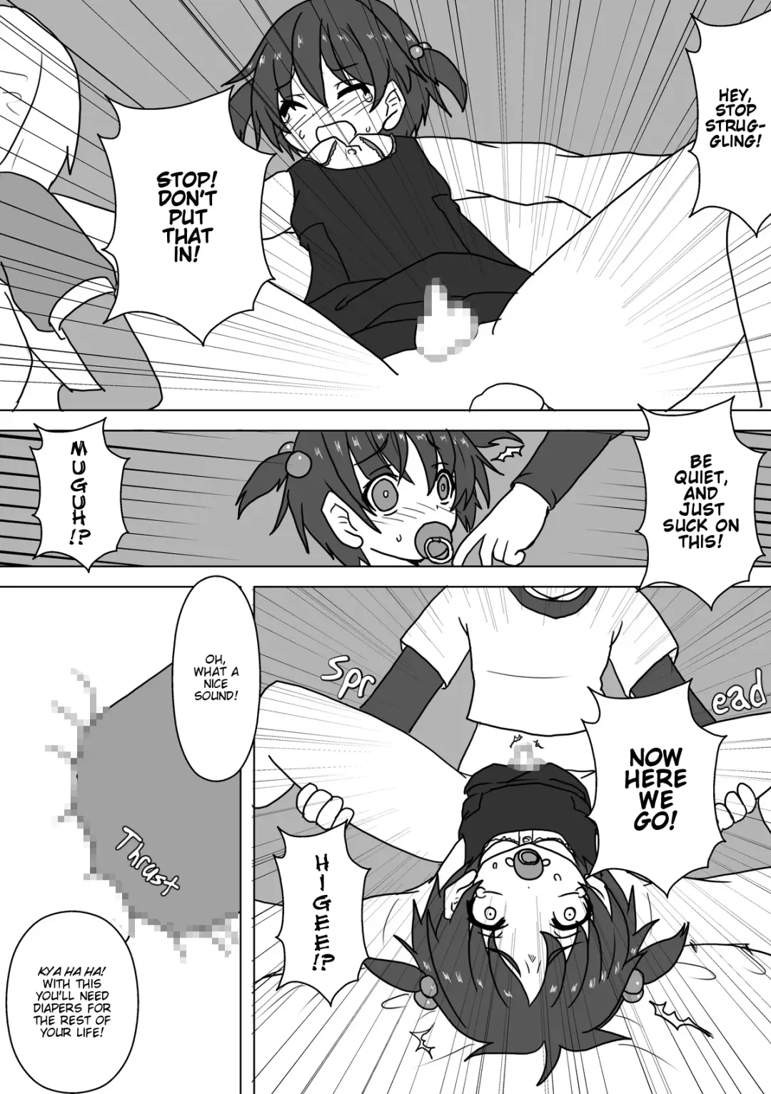 Mei to Omutsu to Imouto ni Sareta Boku | My Niece, Diaper, and I Became a Little Sister Fhentai - Page 26