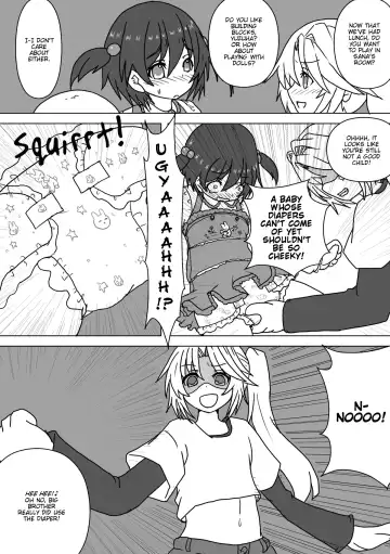 Mei to Omutsu to Imouto ni Sareta Boku | My Niece, Diaper, and I Became a Little Sister Fhentai - Page 17