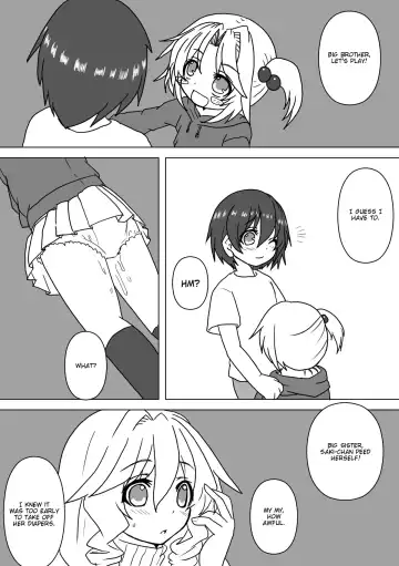Mei to Omutsu to Imouto ni Sareta Boku | My Niece, Diaper, and I Became a Little Sister Fhentai - Page 2