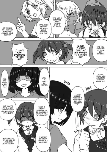 Mei to Omutsu to Imouto ni Sareta Boku | My Niece, Diaper, and I Became a Little Sister Fhentai - Page 24