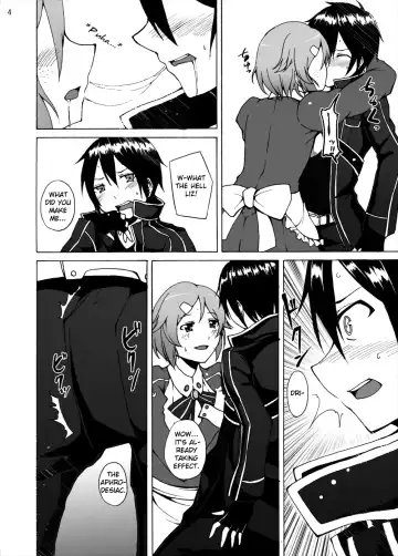 [Akihira] Lisbeth no Ketsui... Kiken na Kusuri o Tsukatte demo Asuna kara Kirito o Ubatte Miseru... | Lisbeth's Decision..To Steal Kirito From Asuna Even if She Has to Use a Dangerous Drug Fhentai - Page 4