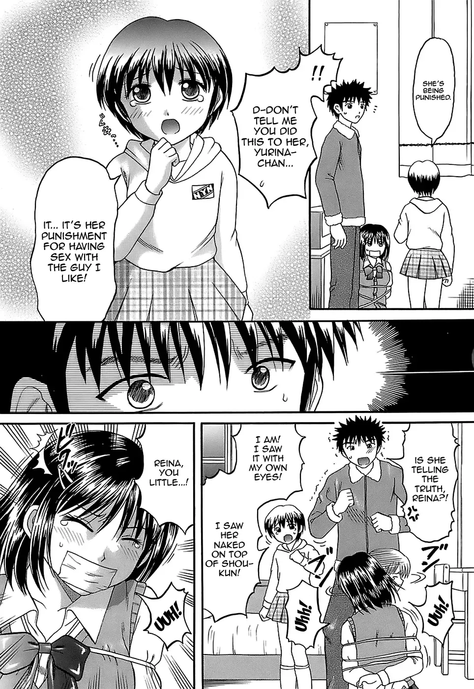[Hiura Papiko] Katei Kankyou | Household Rapings Fhentai - Page 128